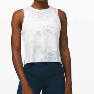 Lululemon Tie Dye Cropped Train To Be Tank - Size 6